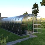 Šiltnamis arkinis KLASIKA  3 x 8 m (24 kv.m) su 4 mm arba 6 mm danga (*pasirinktinai)