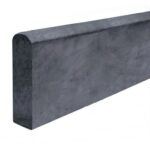 Tvoros pamatas tiesus lygus, betoninis 2500 x 250 x 50 mm. (GRAFITINIS)