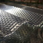 Banguotas polikarbonato lakštas su korio efektu (PC DIAMONDS) 2,8 mm, pilkas