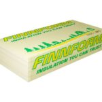 Ekstruzinis polistirolas XPS FINNFOAM FI300P XX, 600x1250 mm, lygūs kraštai, rifliuotas (storiai 20 - 200 mm)