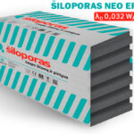 Polistireninis putplastis NEO EPS70, 100 x 50 cm, lygūs kraštai (storiai 50 – 300 mm)